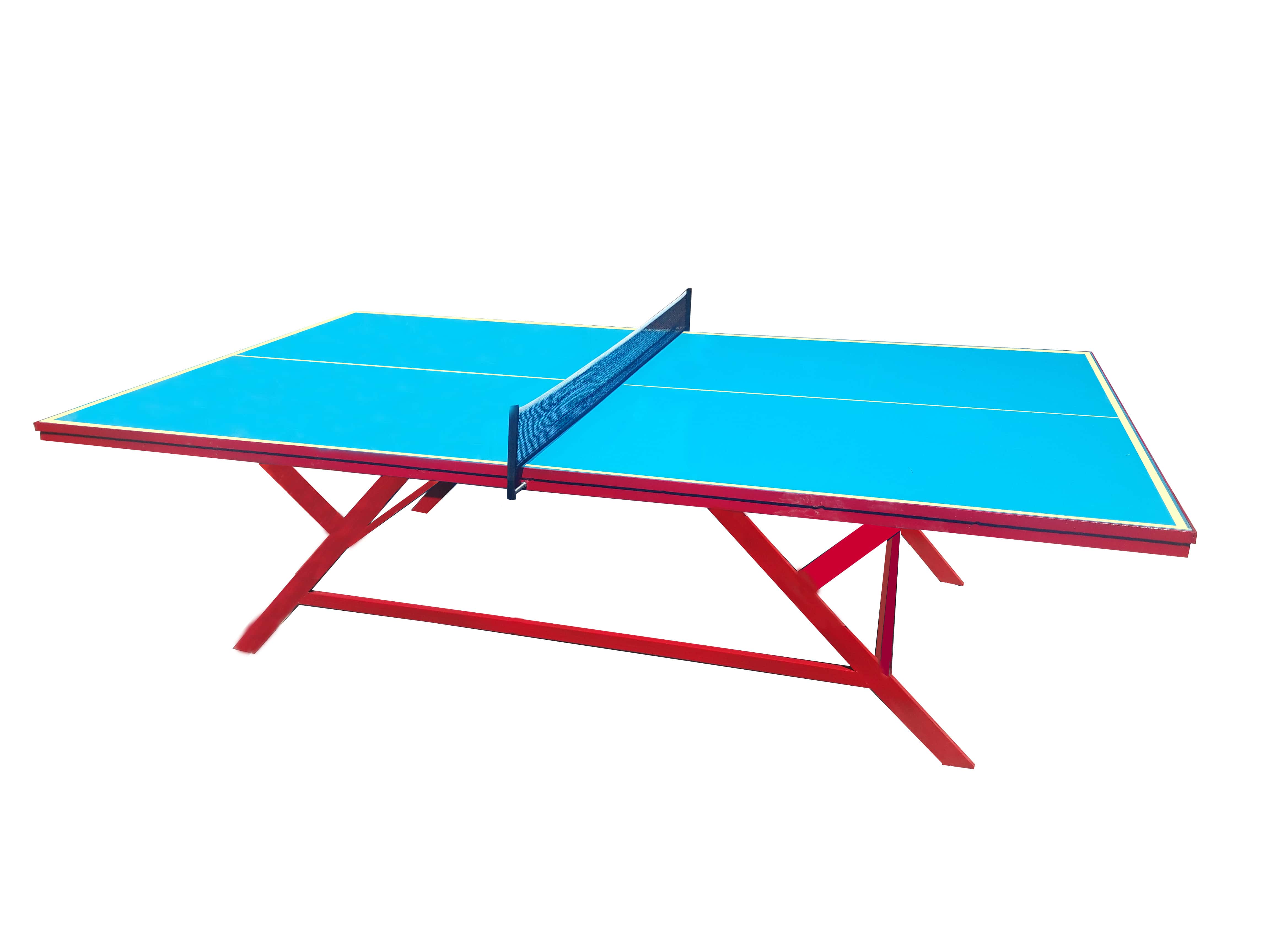 میز پینگ پنگ شیشه ای ثابت پارکی