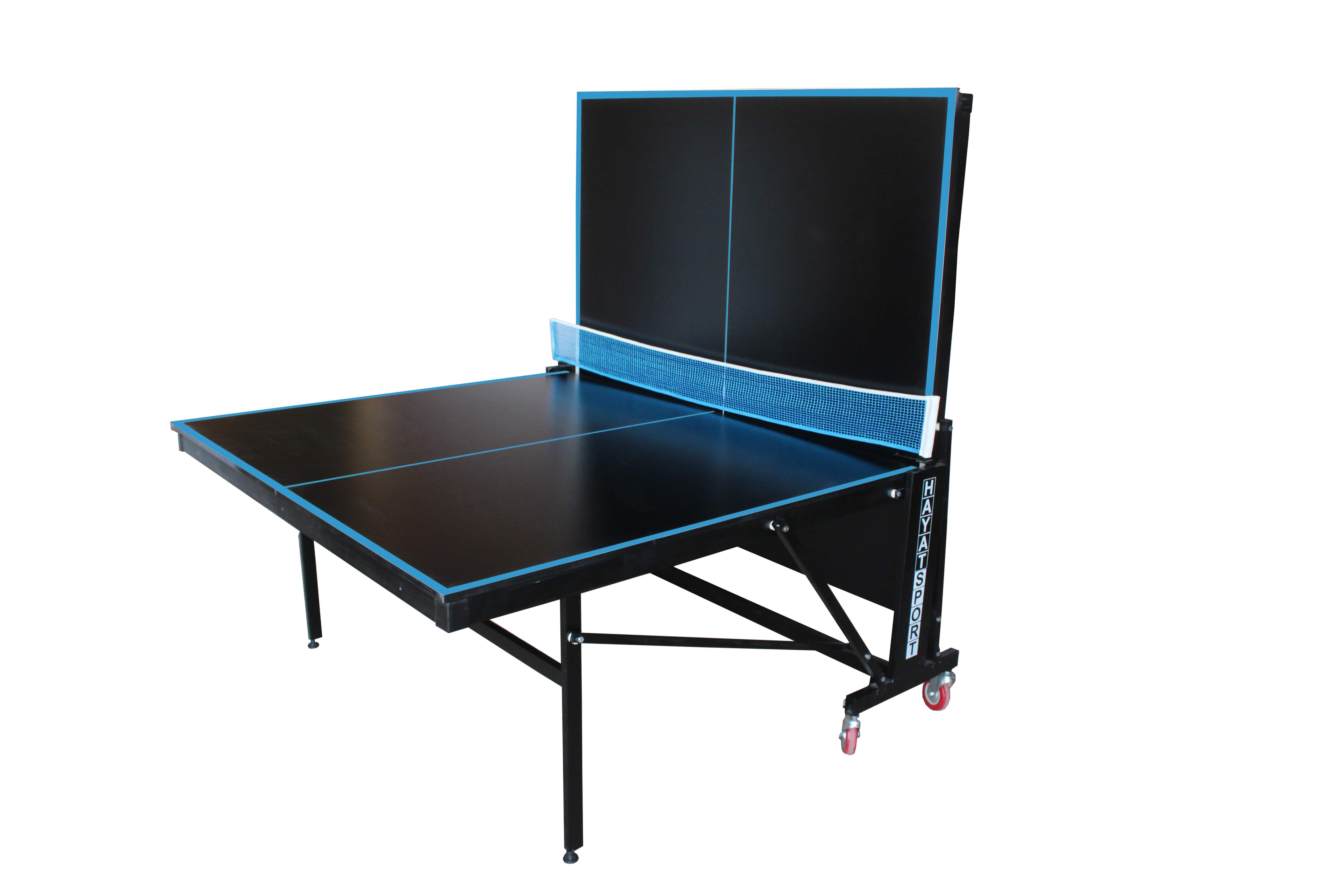 میز پینگ پنگ مشکی کم جا مشکی بسته